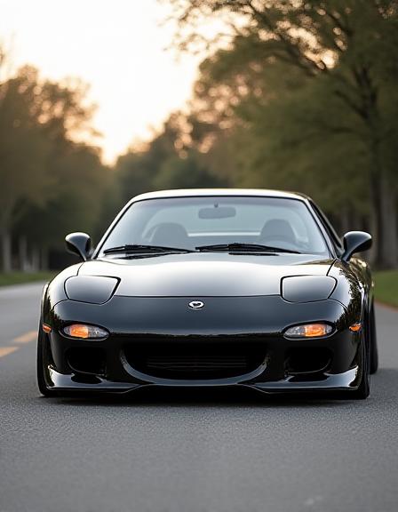 レストモッドされたFD3S RX-7